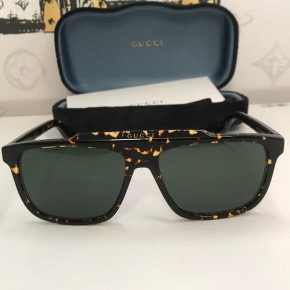 New Authentic Gucci Tortoiseshell Sunglasses GG1039s 002 - Picture 6 of 11
